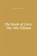 Portada de The Book of Lists: The '90s Edition