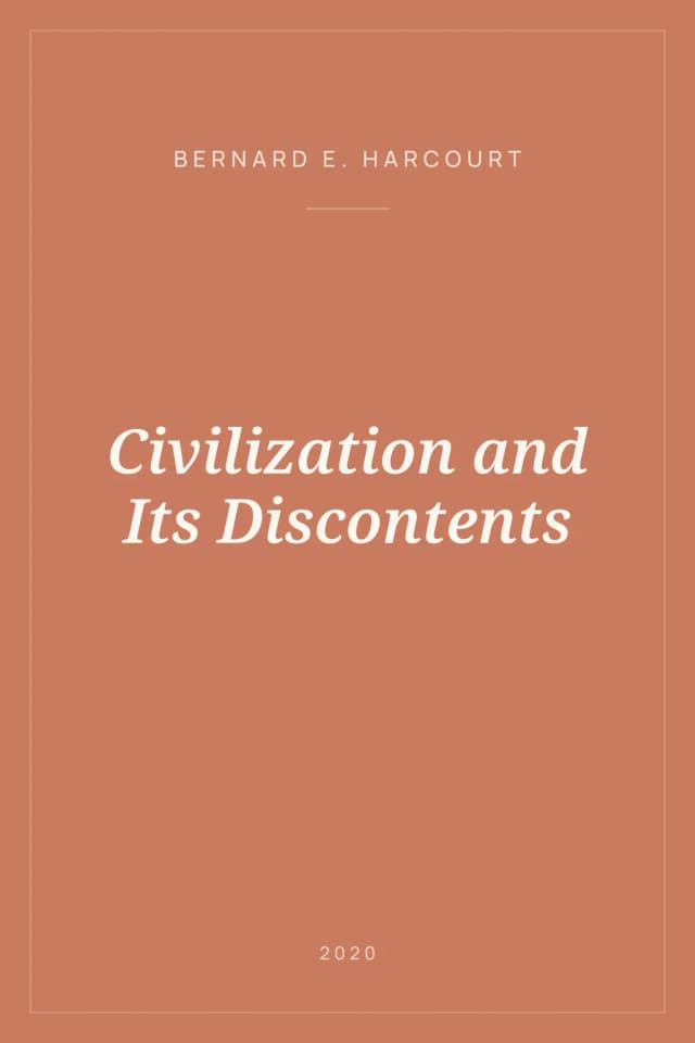 Portada de Civilization and Its Discontents