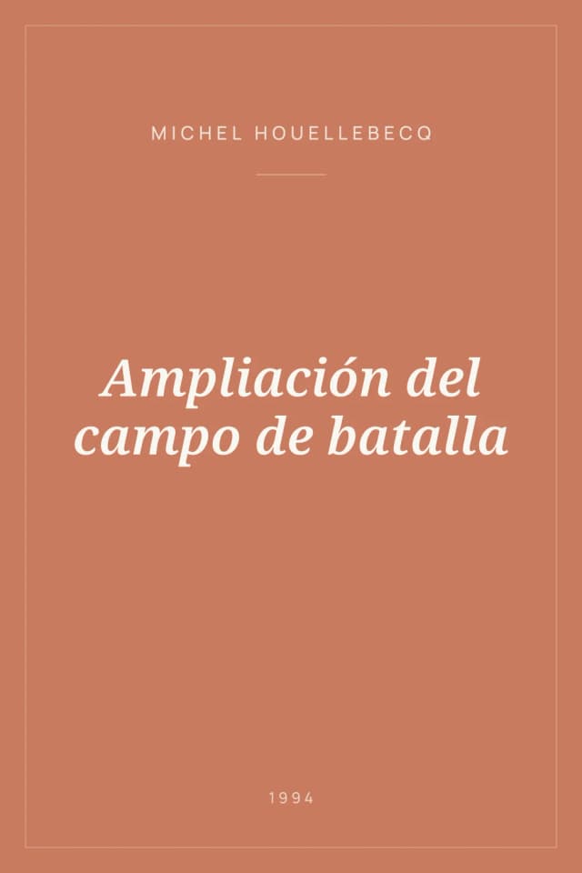 Portada de Ampliación del campo de batalla