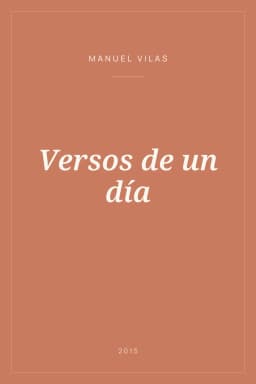 Portada de Versos de un día