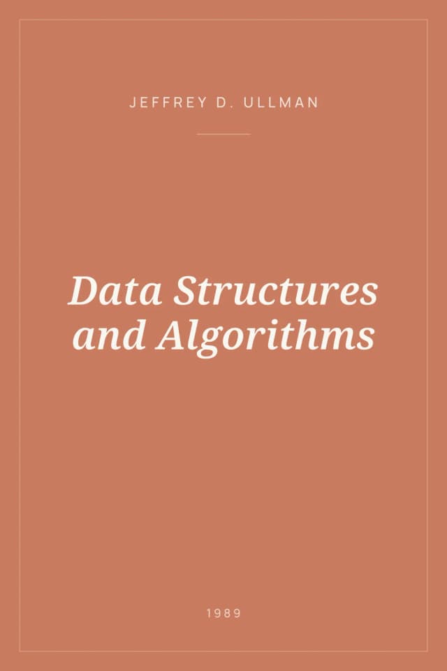 Portada de Data Structures and Algorithms
