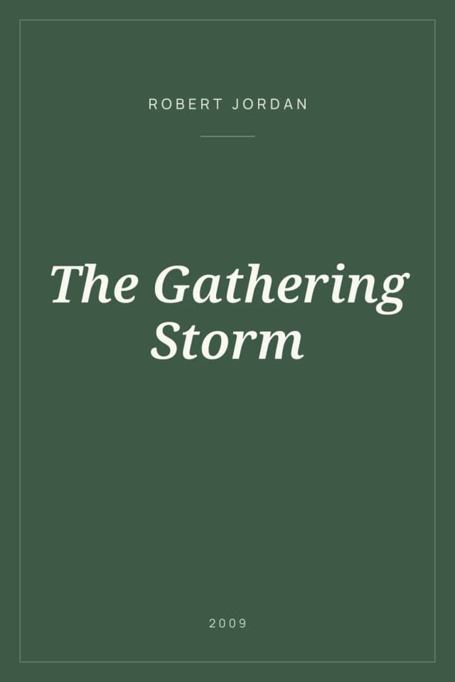 Portada de The Gathering Storm