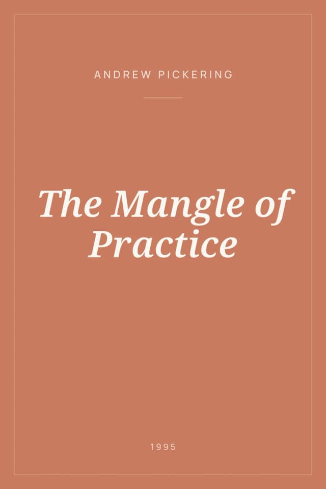 Portada de The Mangle of Practice