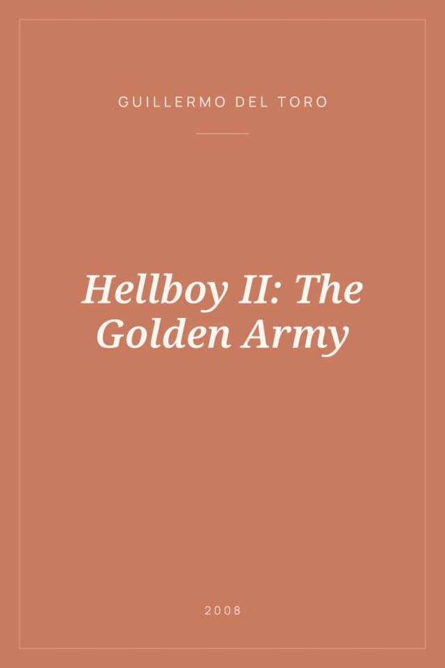 Portada de Hellboy II: The Golden Army