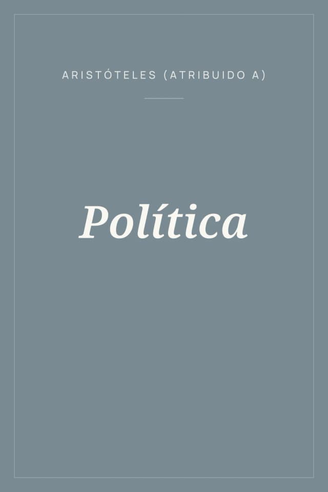 Portada de Política