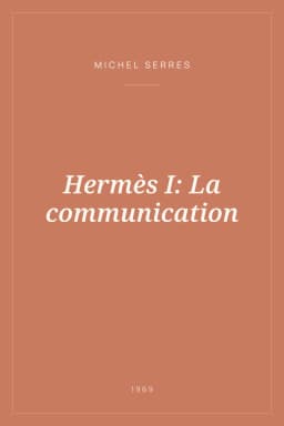 Portada de Hermès I: La communication