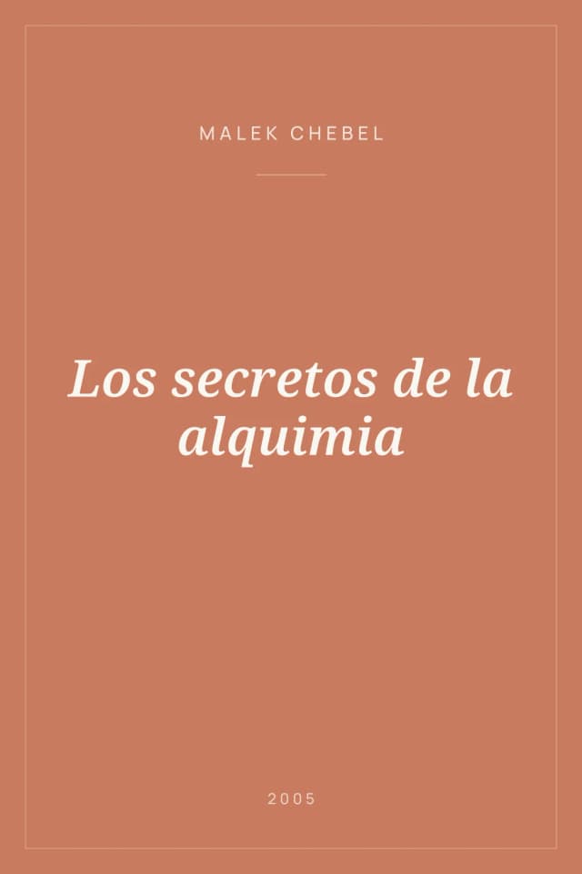 Portada de Los secretos de la alquimia