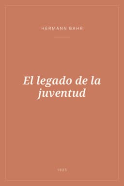 Portada de El legado de la juventud