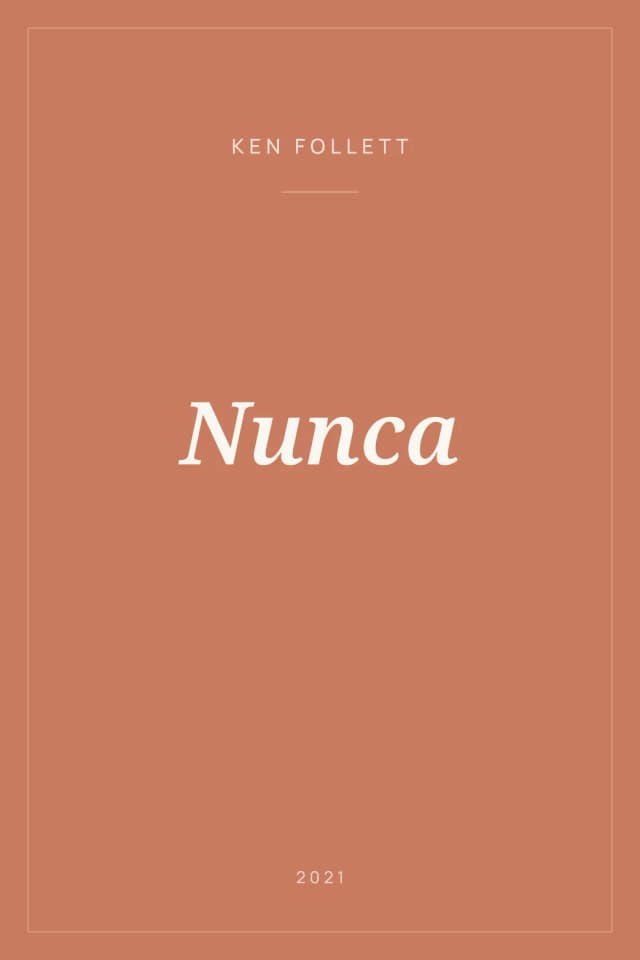 Portada de Nunca