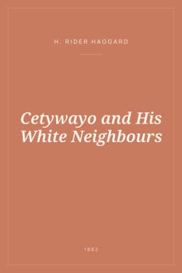 Portada de Cetywayo and His White Neighbours