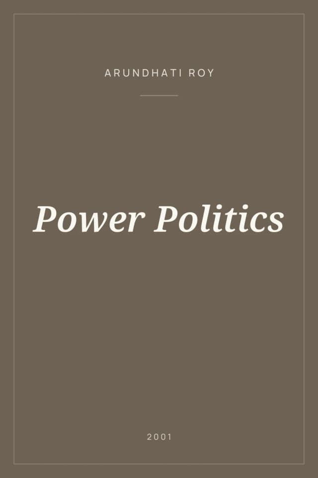 Portada de Power Politics