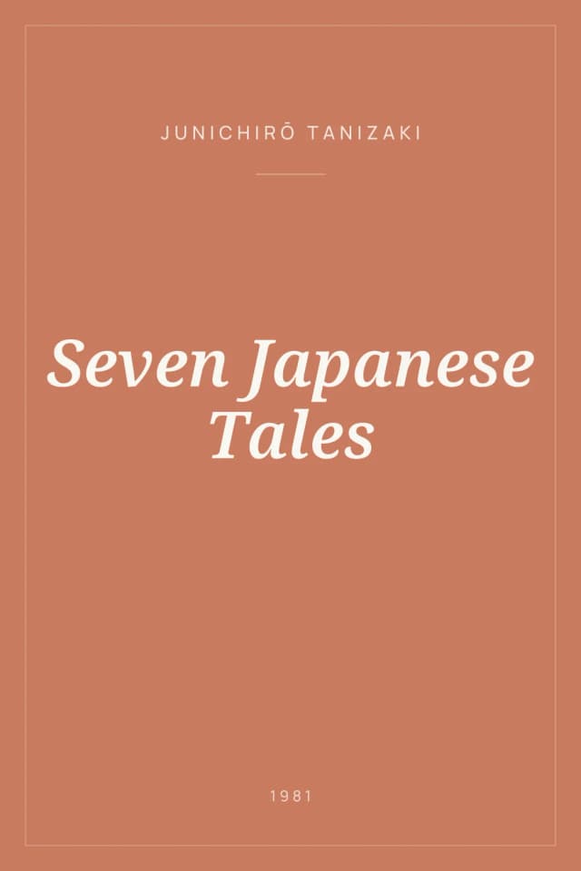 Portada de Seven Japanese Tales