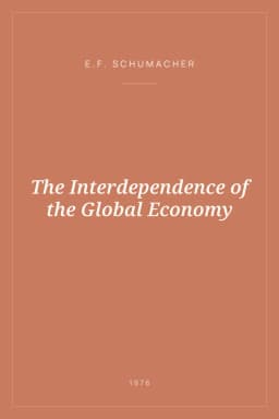 Portada de The Interdependence of the Global Economy
