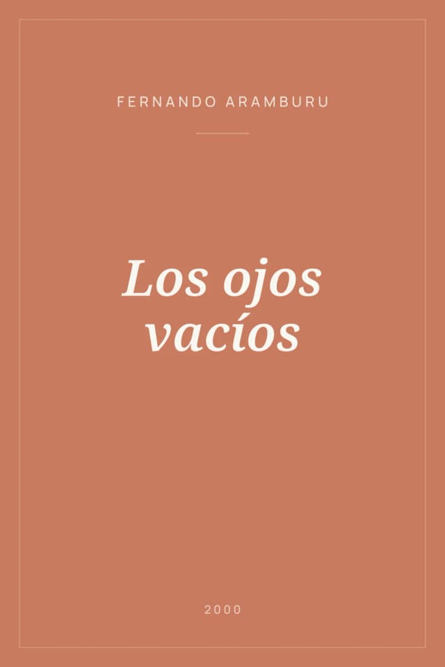 Portada de Los ojos vacíos