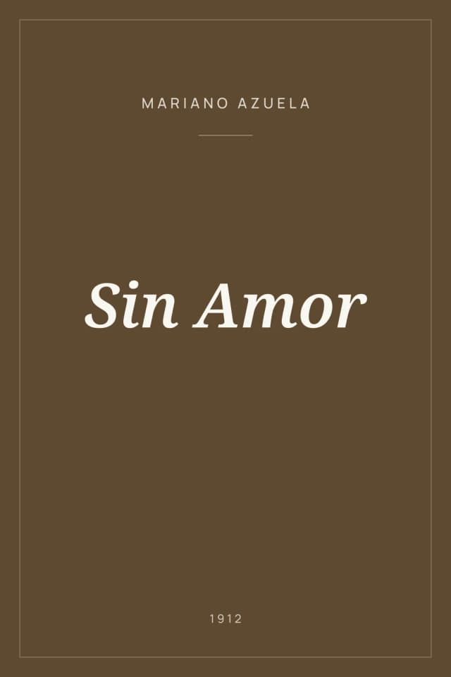 Portada de Sin Amor