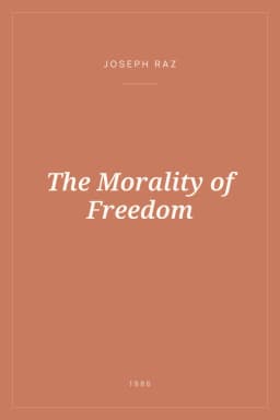 Portada de The Morality of Freedom