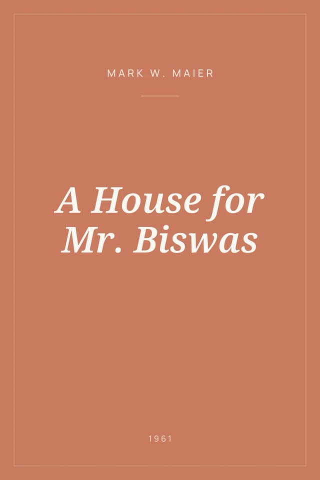 Portada de A House for Mr. Biswas