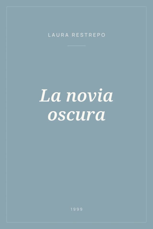 Portada de La novia oscura