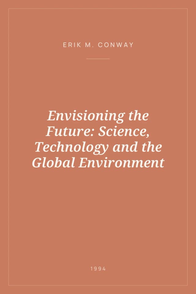 Portada de Envisioning the Future: Science, Technology and the Global Environment