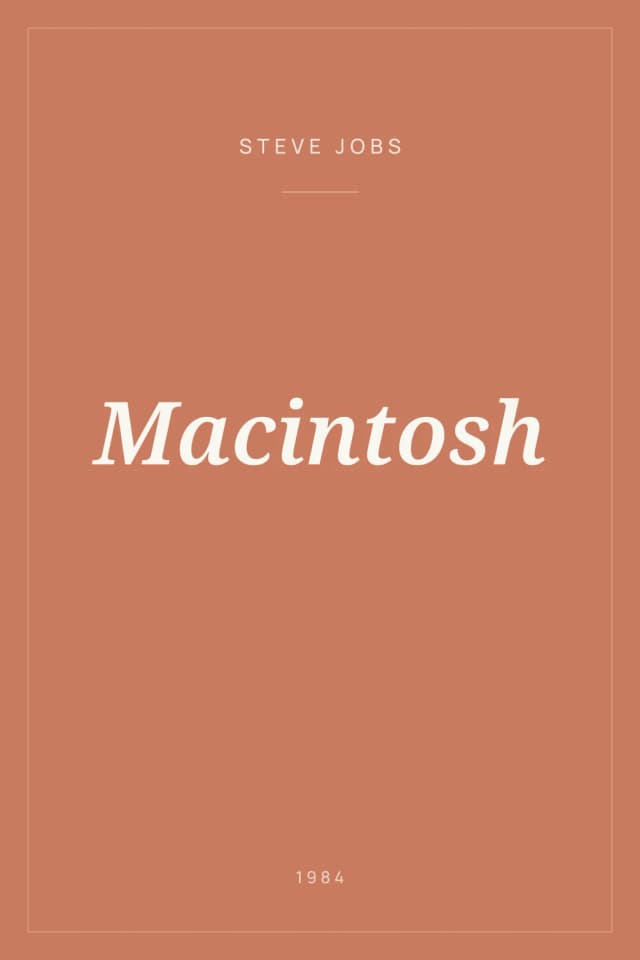 Portada de Macintosh