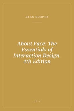 Portada de About Face: The Essentials of Interaction Design, 4th Edition