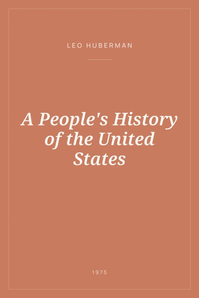 Portada de A People's History of the United States