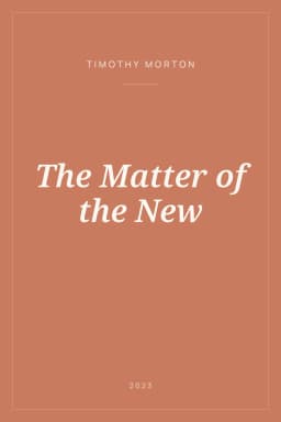 Portada de The Matter of the New