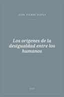 Portada de Los orígenes de la desigualdad entre los humanos