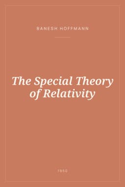 Portada de The Special Theory of Relativity