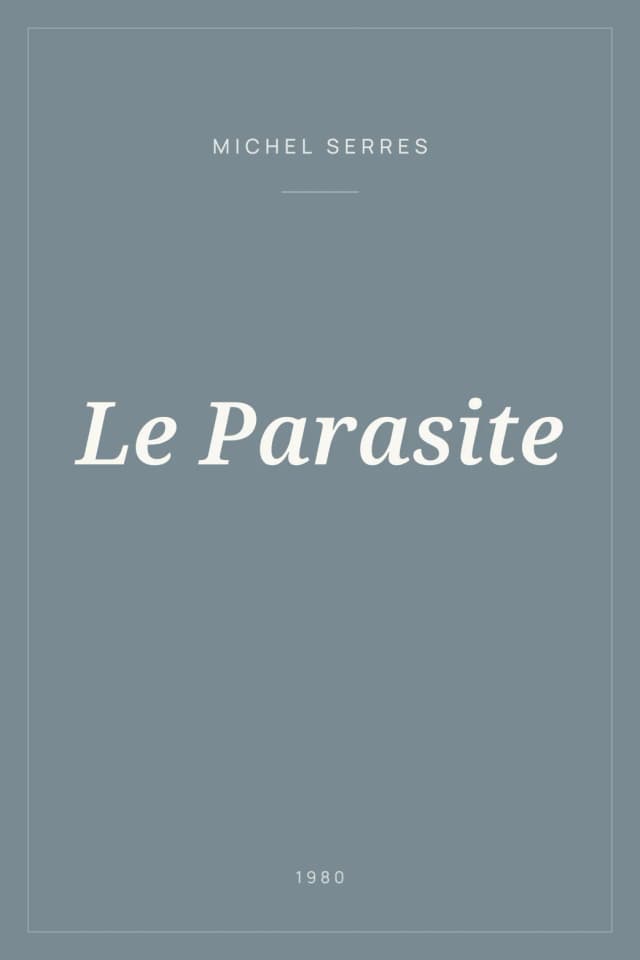 Portada de Le Parasite