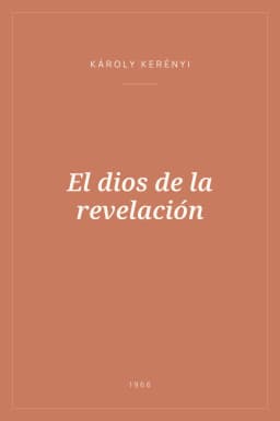 Portada de El dios de la revelación