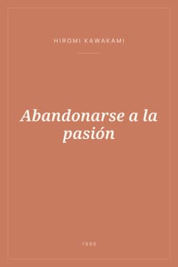 Portada de Abandonarse a la pasión