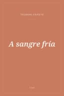 Portada de A sangre fría