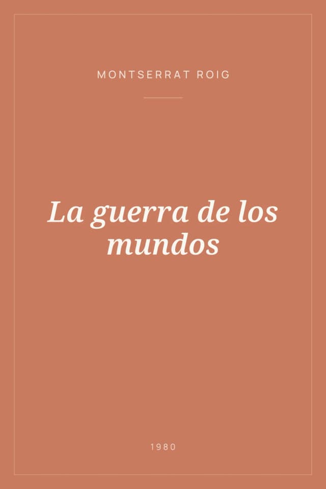 Portada de La guerra de los mundos