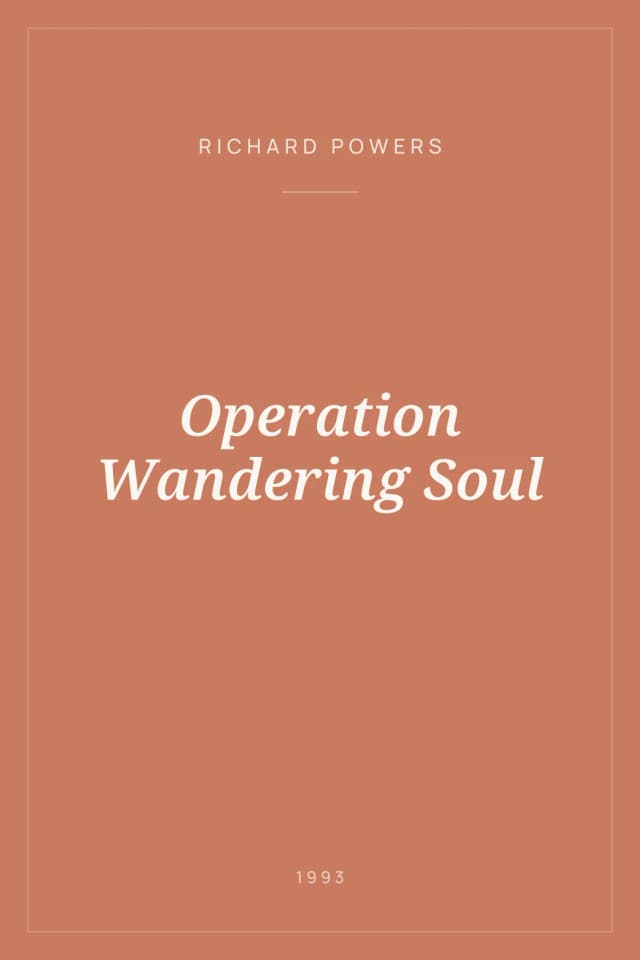 Portada de Operation Wandering Soul