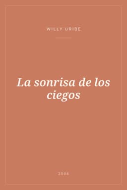 Portada de La sonrisa de los ciegos