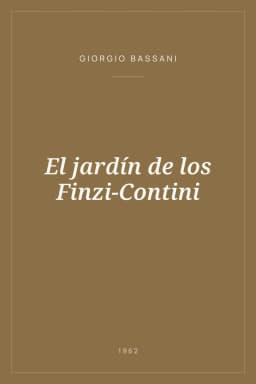 Portada de El jardín de los Finzi-Contini