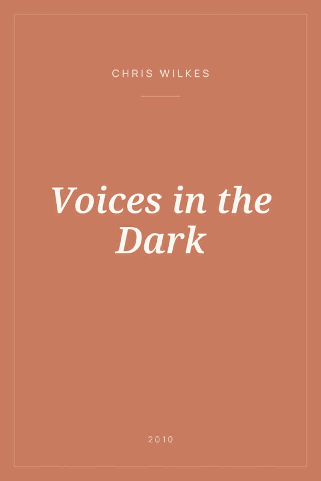 Portada de Voices in the Dark