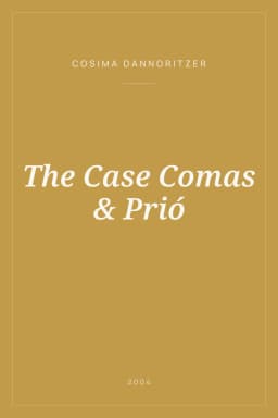 Portada de The Case Comas & Prió