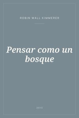 Portada de Pensar como un bosque