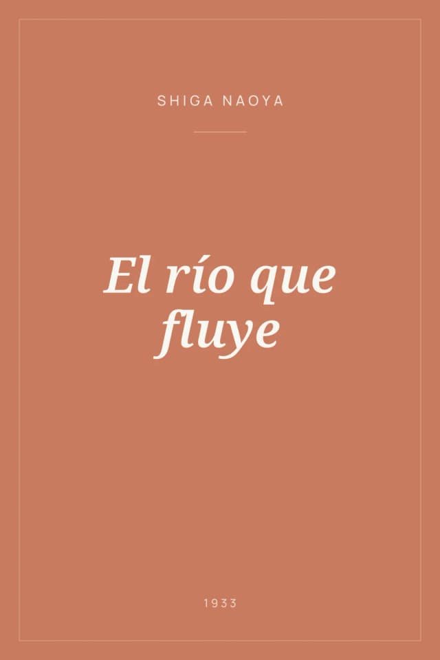 Portada de El río que fluye