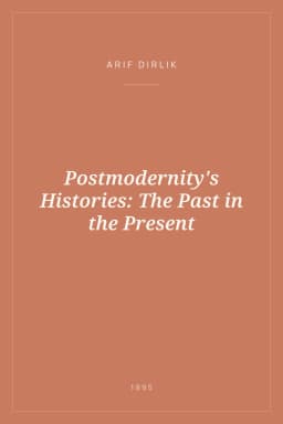 Portada de Postmodernity's Histories: The Past in the Present