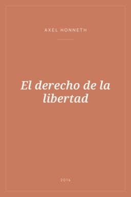 Portada de El derecho de la libertad