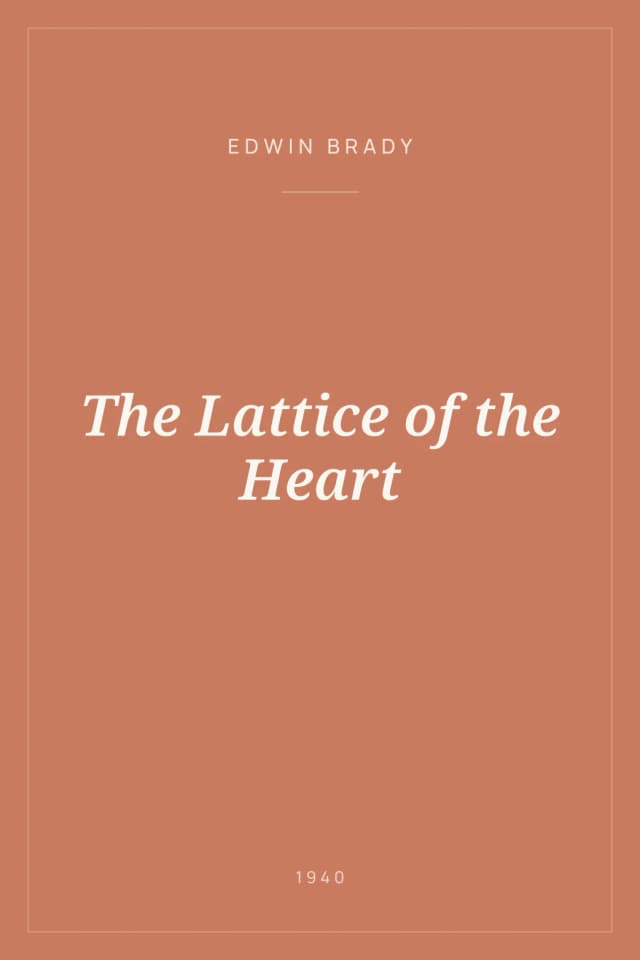 Portada de The Lattice of the Heart