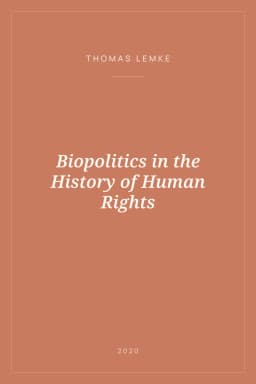 Portada de Biopolitics in the History of Human Rights