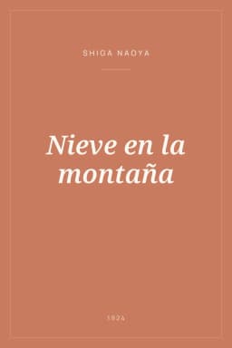 Portada de Nieve en la montaña
