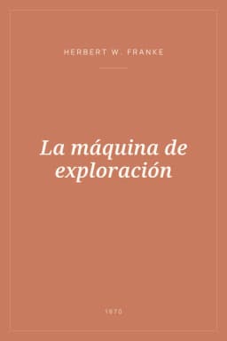 Portada de La máquina de exploración