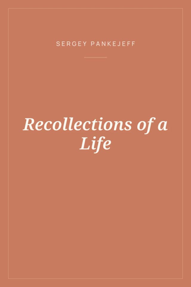 Portada de Recollections of a Life