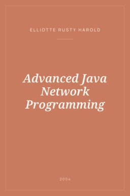 Portada de Advanced Java Network Programming