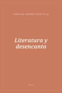 Portada de Literatura y desencanto